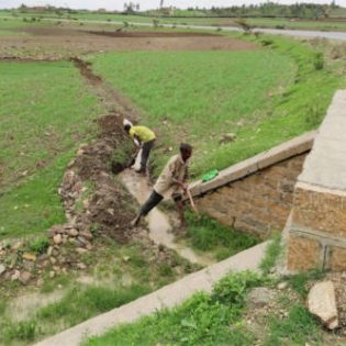 Water harvesting: using roads (Road water harvesting)