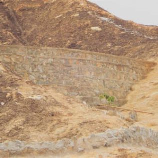 Water harvesting: using rock outcrops